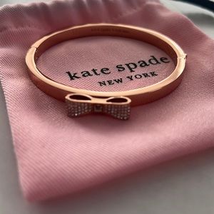 Kate Spade Rose Gold Bow Bracelet
